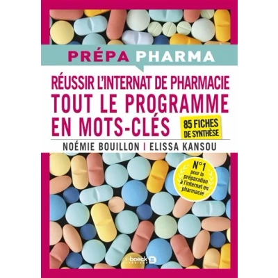 Image de Internat de pharmacie Tout le programme en mots clés