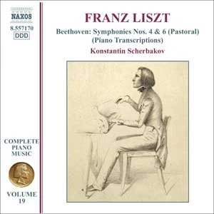 Afbeelding van Konstantin Scherbakov Beethoven: Symphonies Nos. 4 &amp; 6 (Piano Transcriptions Liszt) (CD)