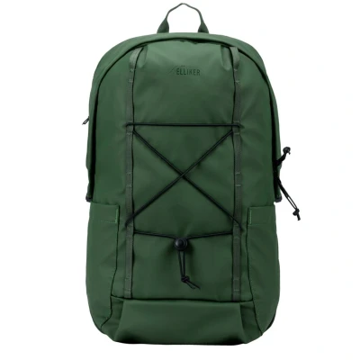 Afbeelding van Elliker Kiln Hooded Zip Top Backpack 22L green