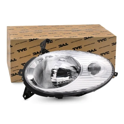 Afbeelding van TYC 20 0307 05 2 Koplampen rechts H4 Met lamphouder, Zonder elektro motor NISSAN: MICRA 3