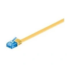 Afbeelding van Microconnect V UTP6A03Y FLAT netwerkkabel 3 m Cat6a U/UTP (UTP) Geel