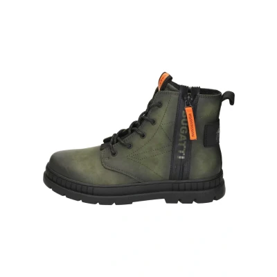 Afbeelding van bugatti Veterboots, Heren, Maat: 44, Dunkelgrün Kunststof