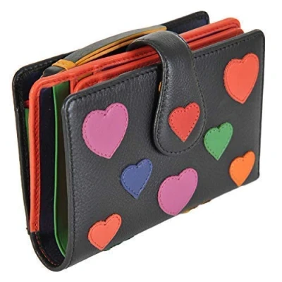 Afbeelding van Visconti Love portemonnee S black multi