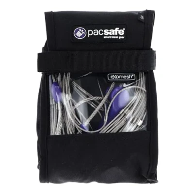 Afbeelding van PacSafe 85L Rugzakbeschermer Neutral Grijs Beveiliging Koffers, Rugzakken &amp; Tassen
