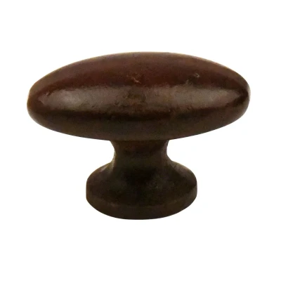 Afbeelding van Good in Style Kastdeurknop roest ovaal 60 mm