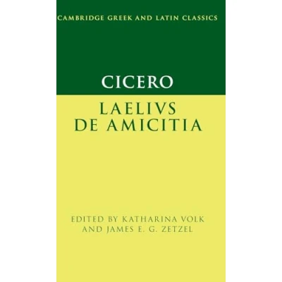Afbeelding van Cambridge Greek and Latin Classics Cicero: Laelius de amicitia
