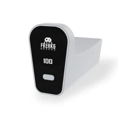 Afbeelding van Freaks and Geeks Externe batterij voor PS5 controller 2500mAh + 150% Capaciteit Wit