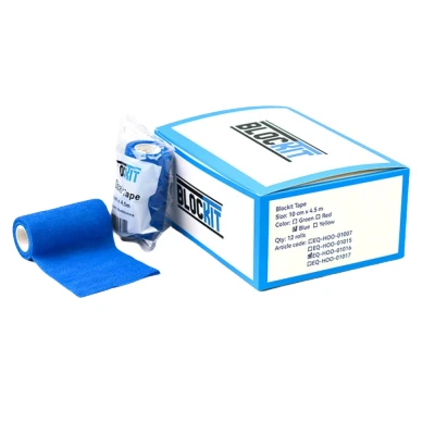Afbeelding van Blockit Klauwtape Blauw (12 Rol) 10 Cm x 4,5 Meter