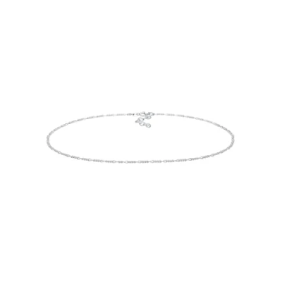 Afbeelding van Elli Figaro Basic Blogger Ketting silvercoloured, Dames, Maat: 36, Silver coloured