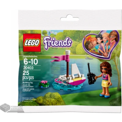 Afbeelding van Lego Friends 30403 Olivia met op afstand bestuurbare boot polybag