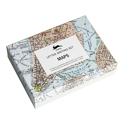 Image de LETTER WRITING SET MAPS