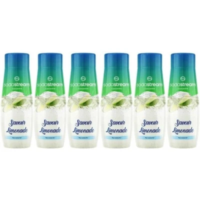 Afbeelding van Set van 6 SODASTREAM LIMONADEconcentraten 440 ml