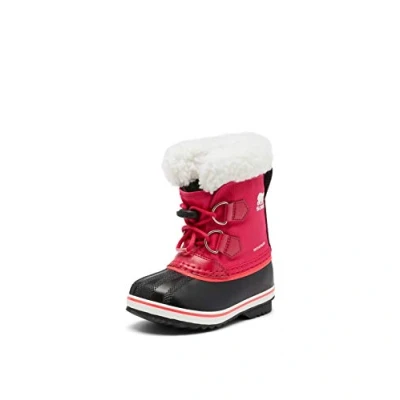 Afbeelding van Sorel Childrens YOOT PAC Snowboots voor kinderen, Maat: 25, Bright rose Textiel/ synthetisch