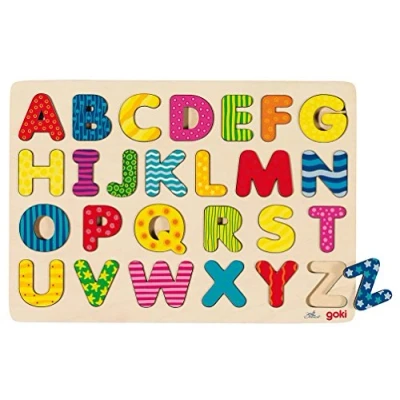 Image de Goki Puzzle Alphabet en bois