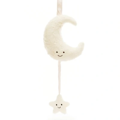 Afbeelding van Jellycat muziekdoosje amuseable maan 28 cm