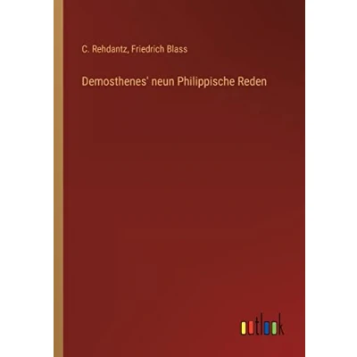 Afbeelding van Demosthenes&#039; neun Philippische Reden