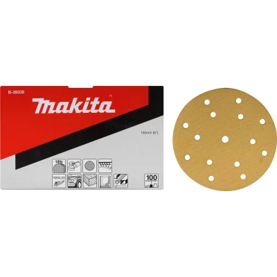 Afbeelding van Makita Schuurschijf K40 150 Yellow B 39300