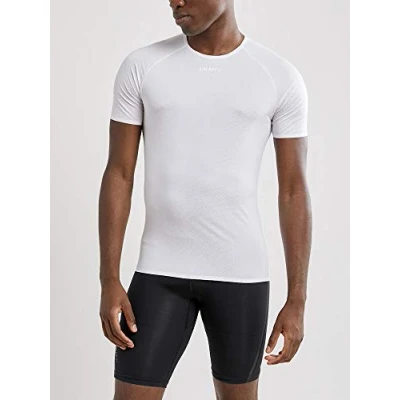 Afbeelding van Pro Dry Nanoweight SS Fietsshirt Heren White 100 S Wit