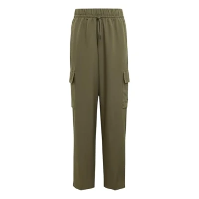 Afbeelding van adidas Performance Essentials Cargo Pants Junior Unisex Outdoorbroeken, Maat: 164, Olive strata/black