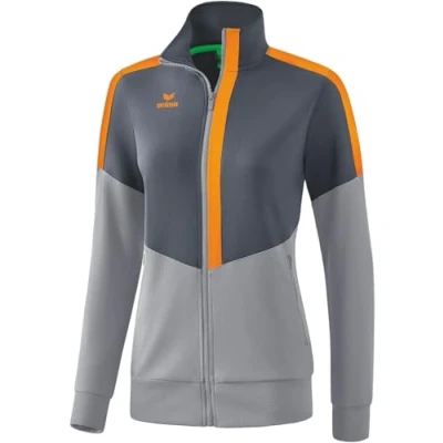 Afbeelding van Erima Squad Damesjas, Slate Grey/Monument Grey/New Orange