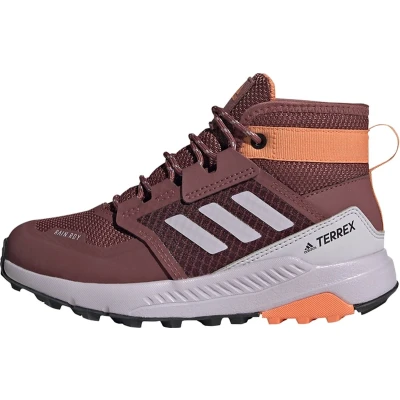 Afbeelding van Adidas Terrex Trailmaker MID RAIN.RDY Hiking Shoes Unisex Outdoorschoenen voor kinderen, Maat: 28, Quiet crimson/silver dawn/amber tint