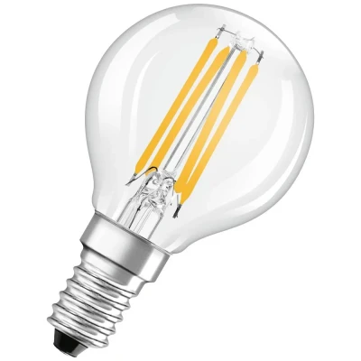 Afbeelding van OSRAM 4099854066290 LED lamp Energielabel B (A G) E14 Globe (mini) 2.5 W = 40 Warmwit (Ø x h) 45 mm 1 stuk(s)