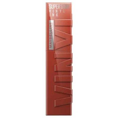 Image de Maybelline New York Rouge à Lèvres Liquide Effet Vinyl Brillant Longue Tenue SuperStay Ink Nude Shock Teinte : Extra (130)