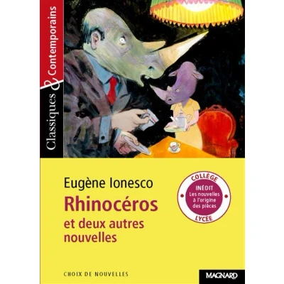 Image de Rhinocéros et deux autres nouvelles Classiques Contemporains
