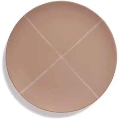 Afbeelding van Serax Kelly Wearstler Zuma Dinerbord M 28 Cm Taupe
