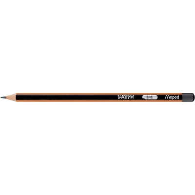 Afbeelding van Maped potlood Black&#039;Peps B, zonder gum