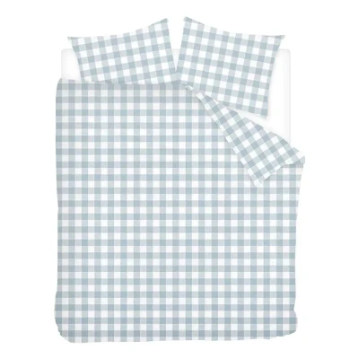 Afbeelding van Snoozing Lies Flanel Dekbedovertrek Lits jumeaux 240x200/220 cm + 2 kussenslopen 60x70 Blauw