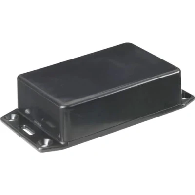 Afbeelding van Hammond Electronics 1591LFLBK Euro behuizing ABS Zwart 1 stuk(s)