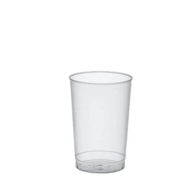Image de PAPSTAR 40 TASSES PP 0,2 L Ø 6,8 CM X 9,8 TRANSLUCIDE INCASSABLE