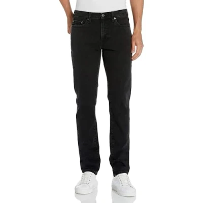 Image de Amazon Essentials Jean Slim Męskie, Noir Délavé, 36W / 31L