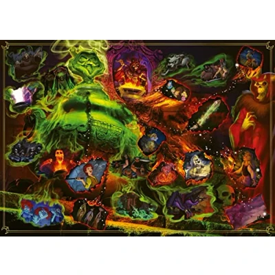 Afbeelding van Ravensburger puzzel Villainous Horned King Legpuzzel 1000 stukjes