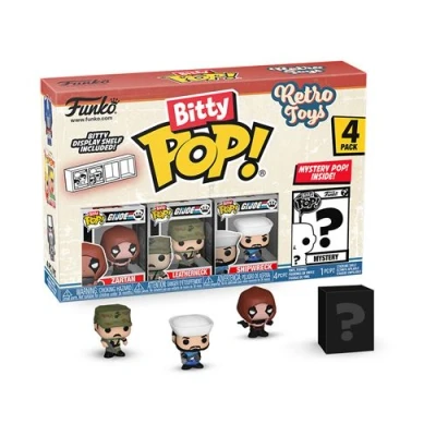 Image de Pack 4 Figurines Funko Bitty Pop Retro Toys GI Joe