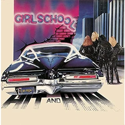 Afbeelding van Girlschool Hit and Run (LP)