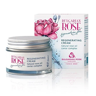 Afbeelding van Bulgarian Rose Signature Spa Regenererende Nachtcrème Herstelt de glans Kalmeert en stimuleert op cellulair niveau