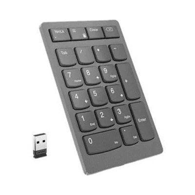 Afbeelding van Numeriek toetsenbord Lenovo 4Y41C33791 Zwart Grijs