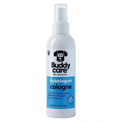 Afbeelding van Buddycare Eau de Cologne voor honden Zachte en speelse hondengeur Verfrist tussen hondenwasbeurten, kauwgom, 200 ml (1 verpakking)