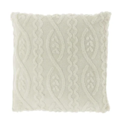 Afbeelding van Unique Living Sierkussen Pleun Dove White 45x45cm
