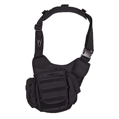 Afbeelding van Sling Bag Black Miltec tactical