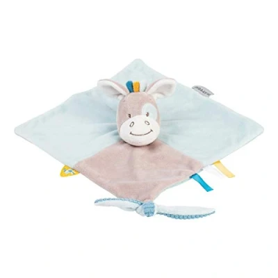 Image de NATTOU Mini Doudou Plat Cheval Attache pour Sucette, 27 x cm, Tim et Tiloo, Beige, 498111
