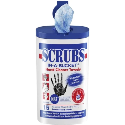 Afbeelding van Scrubs In a Bucket 42215 Handreinigingsdoekjes 15 stuk(s)