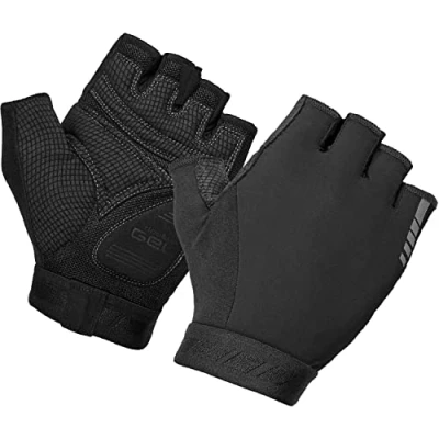 Afbeelding van GripGrab WorldCup 2 Padded Korte Vinger Zomer Fietshandschoenen Zwart Unisex Maat S