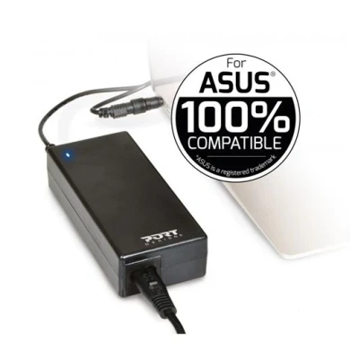 Afbeelding van Port Connect Power Supply 90W for Asus EU Black