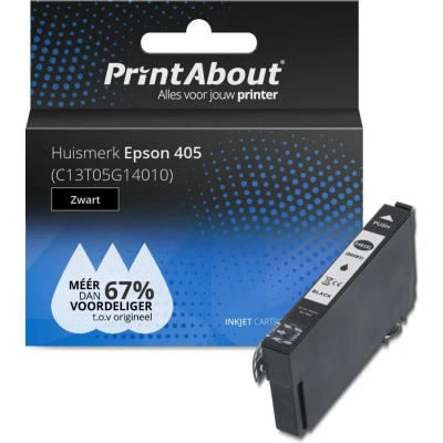Afbeelding van Huismerk Epson 405 (C13T05G14010) Inktcartridge Zwart