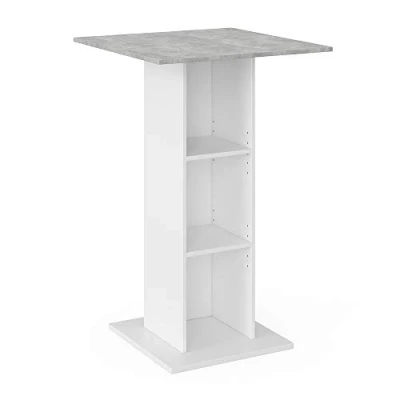 Afbeelding van Vicco Bartafel Rodeo, Beton/Wit, 70 x cm