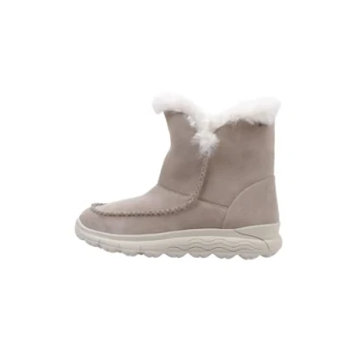 Afbeelding van Geox Spherica Snowboots, Dames, Maat: 39, Sand Leer