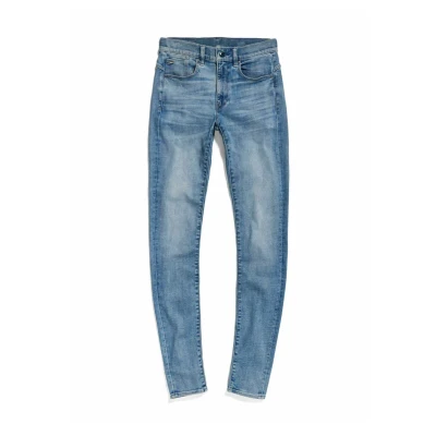 Afbeelding van G Star Lhana Skinny Jeans Fit, Dames, Maat: 24x30, Sun faded niagara